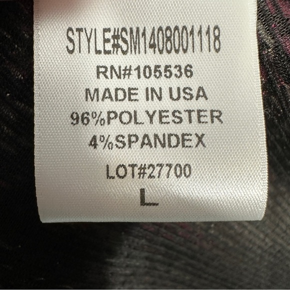 Travel Elements sz L lightweight open front sweater, multi, fall, travel - Picture 5 of 8